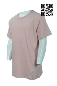 FA319  訂購印花大碼T恤 供應淨色寬鬆T恤 網上下單T恤 T恤製衣廠